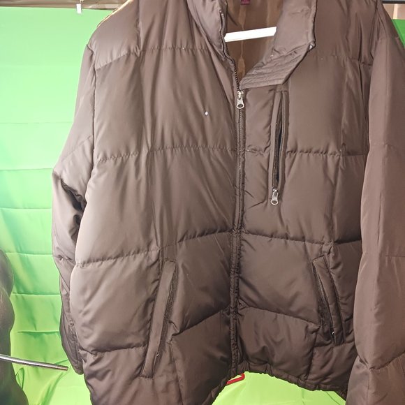 Alpine tek y2k wind breaker brown 44 Large - Picture 2 of 6
